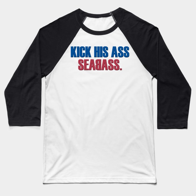 Seabass - Dumb and Dumber Baseball T-Shirt by Xanderlee7